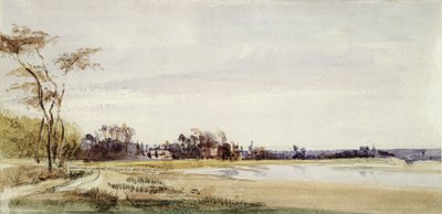 Les Salinieres by Trouville, 1826 by Richard Parkes Bonington